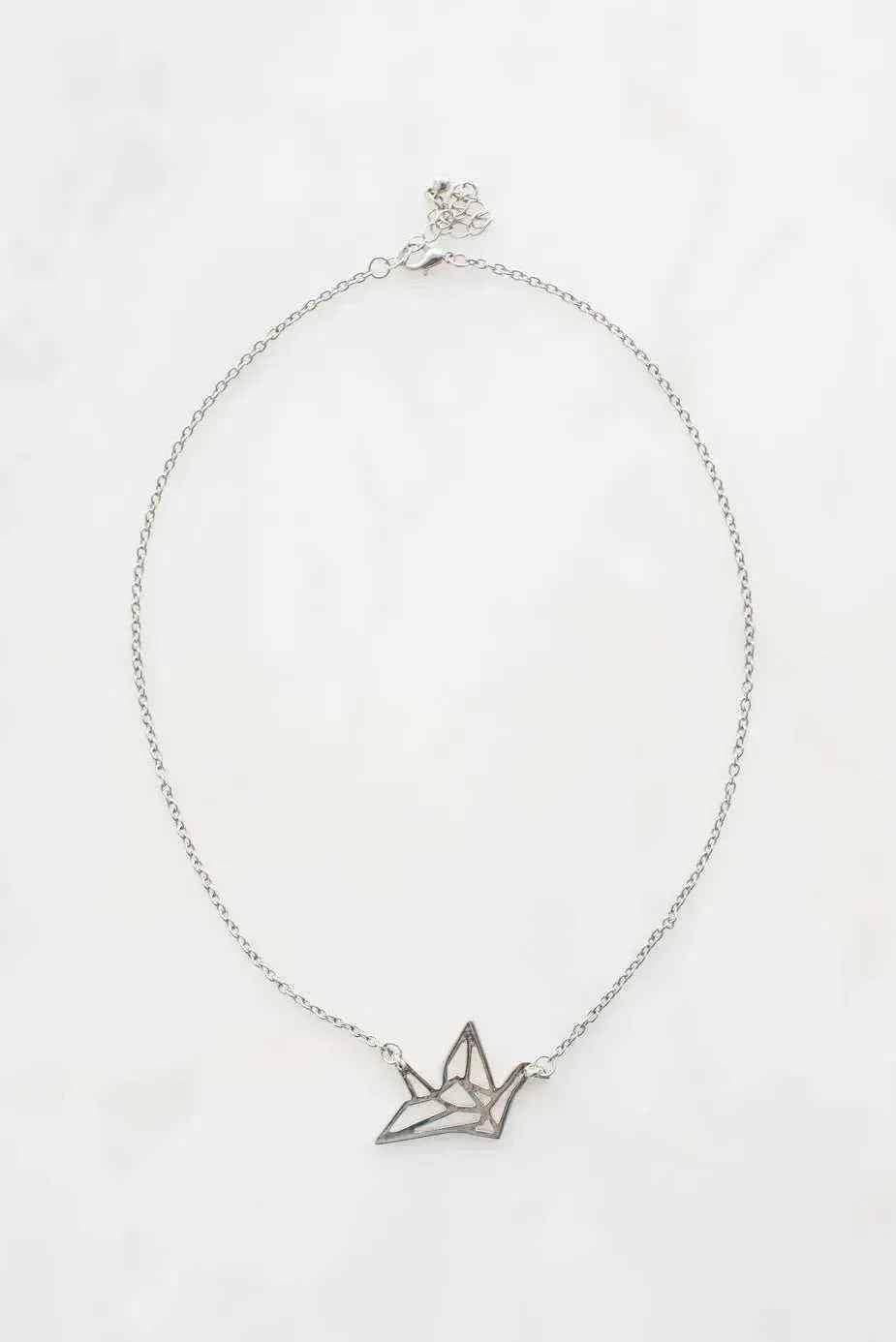 Origami Crane Necklace - linhnguyen9