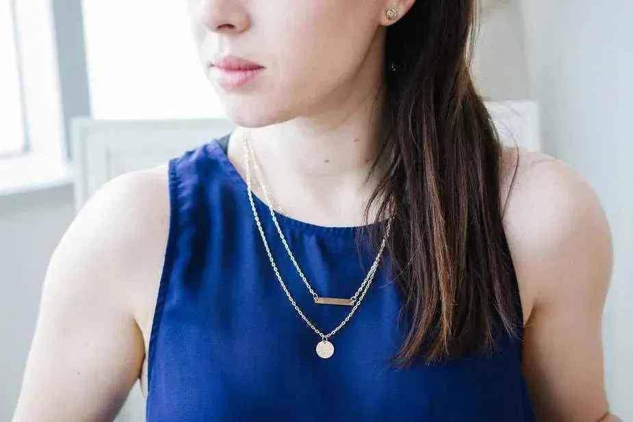 Dainty Gold Necklace - linhnguyen9
